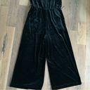 Popsugar Woman’s Velour Black Jumpsuit Size Medium Photo 8