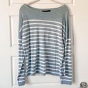 360 Cashmere NWT Maggie Striped Cotton Sweater Photo 1