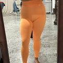 Gym Shark Orange Dry Leggings  Photo 0