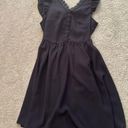 Amazon Black Lace Trim Dress Photo 0