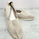 Donald Pliner  Slip On Shoes Womens Size 6.5 Tan Suede Espadrille Flats Photo 5