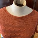 Dress Barn Size Small (Petite) milk chocolate brown  short sleeve knit blouse Photo 4