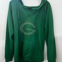 NFL Team Apparel Packers Sweatshirt With Sequin Detail Photo 0