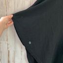 Cutter and Buck  Black Sleeveless Activewear Hooded Poncho Photo 1