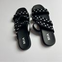 MIA  Women's Black Embellished Silver Studs  Kolete Sz 6.5 Photo 11