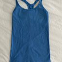 Lululemon Blue Ebb To Street Tank Photo 0