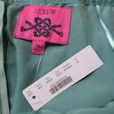 J.Crew NWT  Tulle A-line Midi in Aqua Gold Metallic Gold Dot Pleated Skirt 16 Photo 5