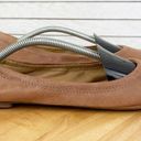 Lucky Brand  Erin Leather Ballet Flats Shoes Tan Brown 7.5 Photo 1