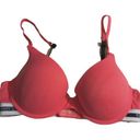 Tommy Hilfiger  Full Coverage Light Pink Salmon Micro Push-up Bra Size 36B Photo 0