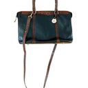 Brahmin Vintage Brahmn Arno Tuscan Collection black & brown Melbourne leather Crossbody Photo 3