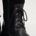 Ralph Lauren Lauren . Hollie II Quilted Lace-Up Riding Boots. Photo 14