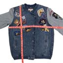 Guess  Original Patchwork Denim Bomber Jacket Y2K Fairy Cowgirl Gorpcore Boho S Photo 10