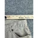 J.Jill  Chambray Pants Womens 12 Beige Lightweight Zip Fly Pockets Straight Leg Photo 3