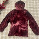 Lane Bryant LIVI by  Velvet V-Neck Long Sleeve Hoodie - Dye Effect Size 14/16. Photo 4