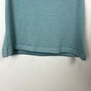 St. John  Santana Knit Sleeveless Tank Top  Size S Teal Scoop Neck Shell USA Photo 2