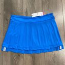 Lucky in Love  Playing in Paradise Hi Low Pleated Skirt Aegean Blue Size Large Photo 0