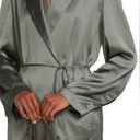 Vince  Green Satin Cocktail Formal Blazer Jacket, EUC, Size 8, MSRP $595 Photo 1