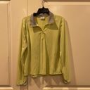 Danskin Lime Green Quarter Zip Photo 0