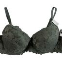 Marilyn Monroe NWT 36C Bra Green  Intimates Lace Mega Push-Up Photo 0