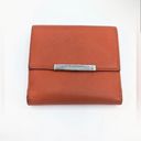 Salvatore Ferragamo  Burnt Orange Authentic WALLET Very Good Condition Photo 1