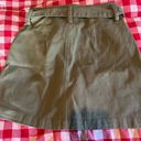 Harper  olive mini skirt Photo 4
