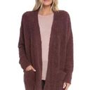 Barefoot Dreams  Cozychic So-Cal Cardigan Sweater Open Front Pocket Oversized Photo 0