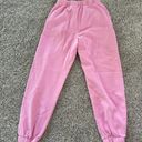 Brandy Melville Bubble Gum Pink Sweatpants Photo 0