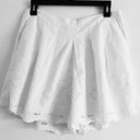 J.Crew  Skort 6 Eyelet Lace White Pleated Summer Vacation Photo 0