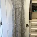 Marchesa Notte Marchesa Norte Bridesmaid Grey Maxi Gown Size 4 Photo 4