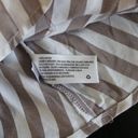 Isabel Maternity  Womens L Dress Cream/Brown Striped NEW NWT Photo 5