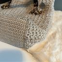 The Sak  Crocheted Beaded Fringe Tote Bag Photo 7