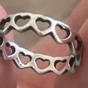 James Avery Silver  Heart Ring Photo 3