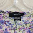 Kaktus Crinkly Rosette Sheer Colorful Floral V Photo 5