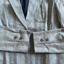 Fossil Vintage  Blazer Striped Sz 10 Photo 4