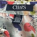 CHAPS  by Ralph Lauren Chiffon Blouse Sz:L Photo 3