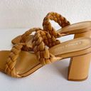 Sincerely Jules  Braided Croc Embossed Heel Sandals size 7.5 Photo 3