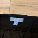 J. McLaughlin  Black Pencil Skirt Front Slit Button Pocket Detail Photo 9