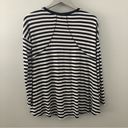 Sweaty Betty  Navy Blue Striped Long Sleeve Shirt Photo 4