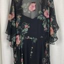 City Chic  Black Vineyard Floral Maxi Dress Sz.XXL(24) NWT Photo 11