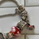 Disney  Mini Mouse Silver Charm Bracelet Photo 5