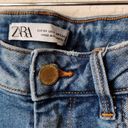 ZARA  Skinny Jeans Size 2 Distressed Hem Photo 1