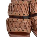 Kelsi Dagger  brown slip on leather sandal Photo 5