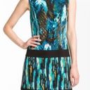 Laundry by Shelli Segal  Sleeveless Drop Waist Dress In Blues / Greens / … Photo 1