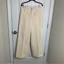 Isabel Marant  dilirok wide leg pinched front ecru trousers pants size 38 Photo 3