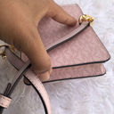 Michael Kors New  purse crossbody phone case Pink Ballet Gold Photo 8