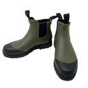 Everlane  The Rain Boot in Surplus Green Olive Chelsea Size US 5 Photo 4