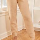 Lulus Meet Your Weekend Cream Knit Drawstring Joggers Photo 2