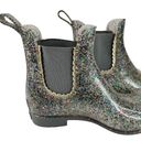 Jack Rogers  Sallie Glitter Rain Boots Ankle Booties Rainbow 7 Photo 8