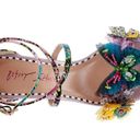 Betsey Johnson  Everlee Sandals, Lilac Multi, Size 6 New in Box Photo 4