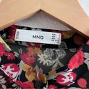 Mango MNG  Floral Button Down Blouse Photo 3